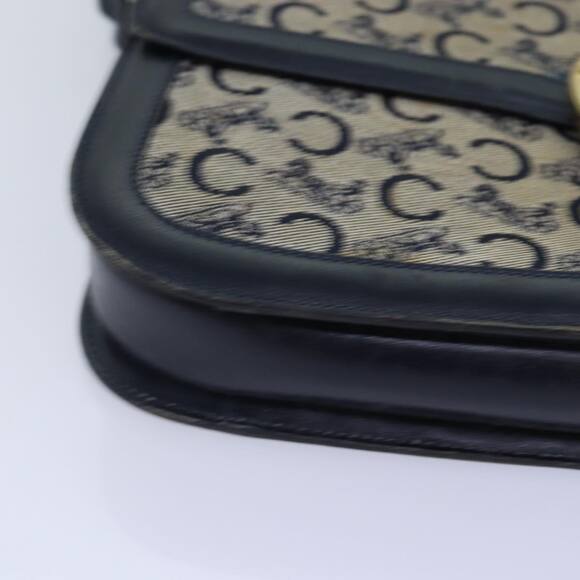 CELINE C Saluki Shoulder Bag Navy - Picture 14 of 16